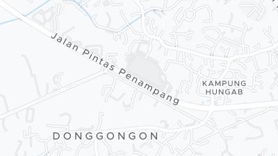 Plan de localisation de l'hôtel