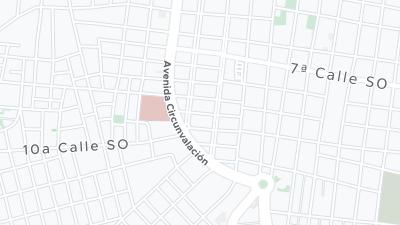 Hotel location map