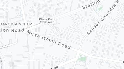 Карта локализации отеля