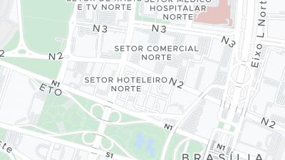 Hotel location map