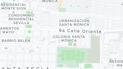 Hotel location map