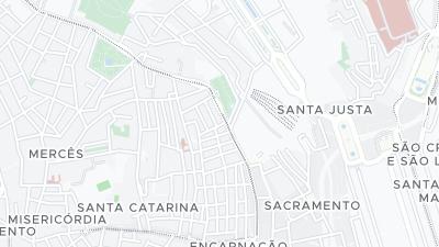 Mapa de localização do hotel