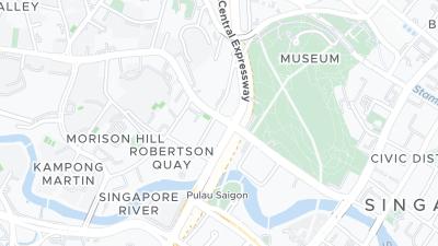 Hotel location map