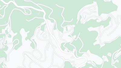 Kaart met de situering van het hotel