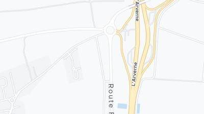 خريطة موقع الفندق