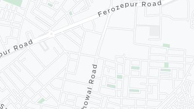Hotel location map