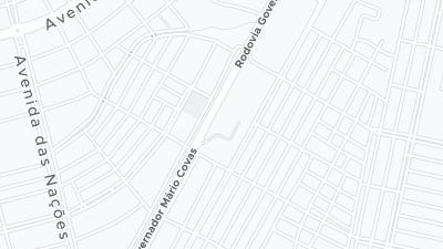 Kaart met de situering van het hotel