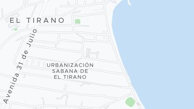 Hotel location map