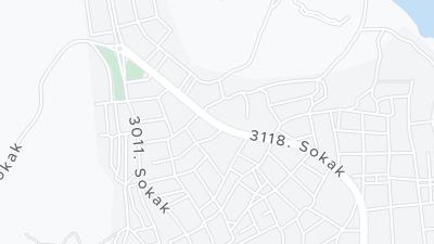 Mapa de localização do hotel