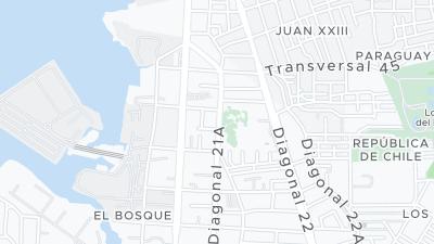 خريطة موقع الفندق