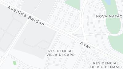 Kaart met de situering van het hotel