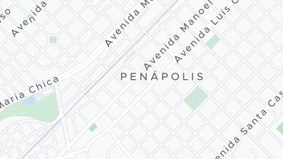 Kaart met de situering van het hotel