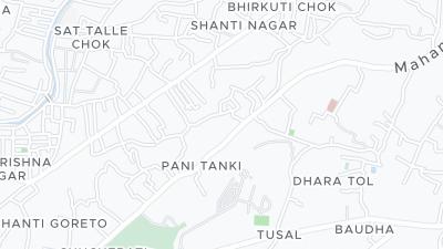 Hotel location map