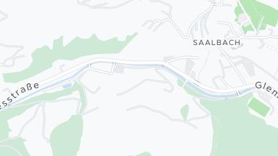 Mapa de localização do hotel