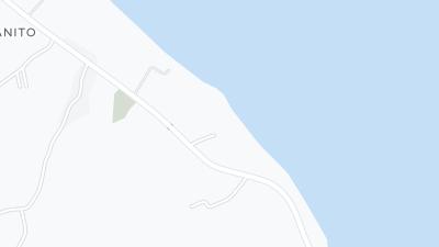 Kaart met de situering van het hotel