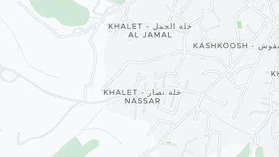 Mapa de localização do hotel