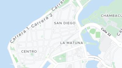 Карта локализации отеля