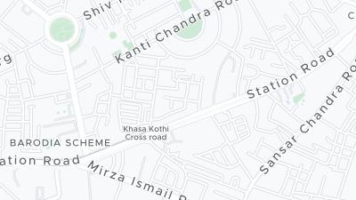 خريطة موقع الفندق