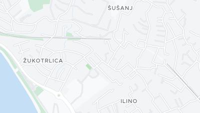 Hotel location map