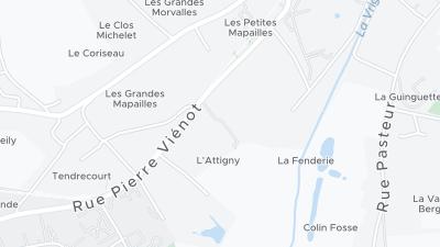 호텔 위치 지도