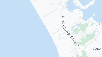 Mapa de localização do hotel