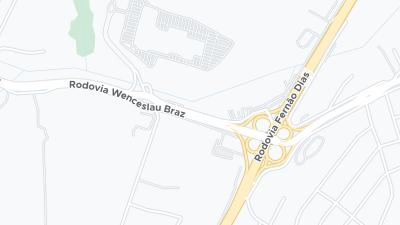 Kort over hotellets beliggenhed