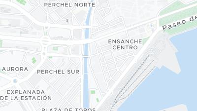 Hotel location map