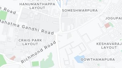 Plan de localisation de l'hôtel