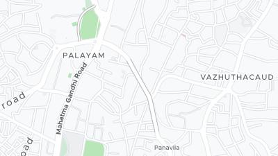 Plan de localisation de l'hôtel