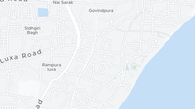 ホテル所在地マップ