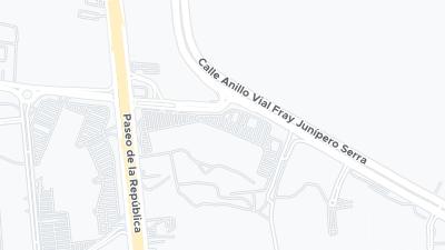 Hotel location map