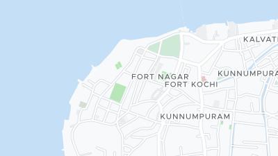 Mapa de localização do hotel