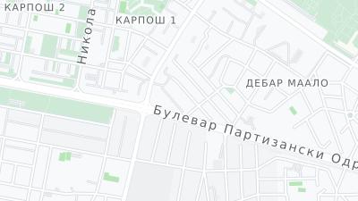 Hotel location map