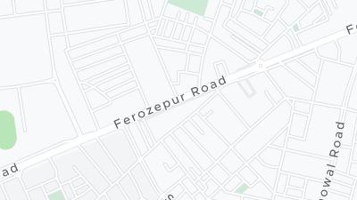 Hotel location map