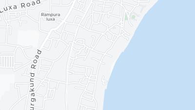 خريطة موقع الفندق