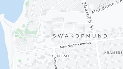 Hotel location map