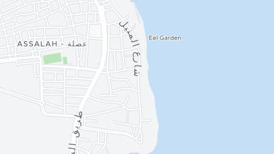 Hotel location map