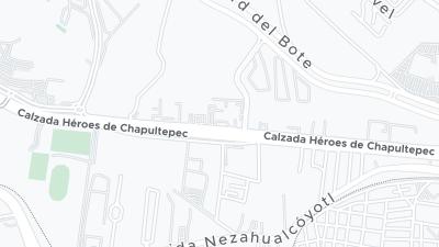 Hotel location map