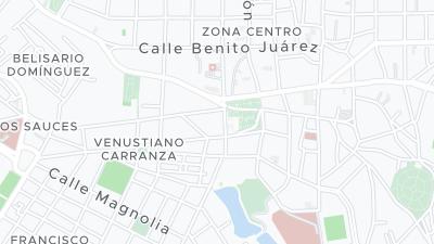 Hotel location map