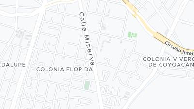 Mapa de localização do hotel