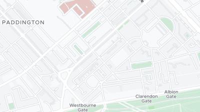 Hotel location map