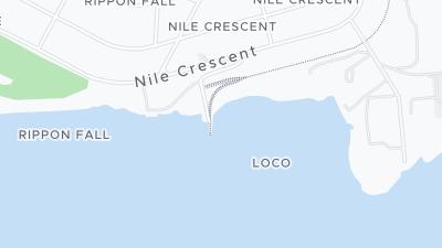 Hotel location map