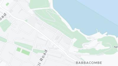 Mapa de localização do hotel