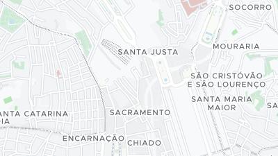 Mapa de localização do hotel