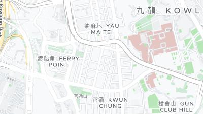 Hotel location map