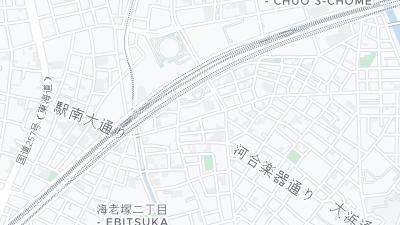 Hotel location map