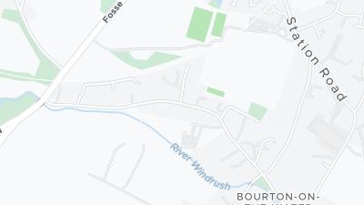 Mapa de localização do hotel