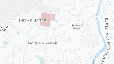 Mapa de localização do hotel