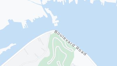 Mapa de localização do hotel