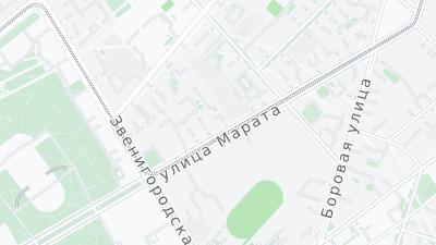Hotel location map